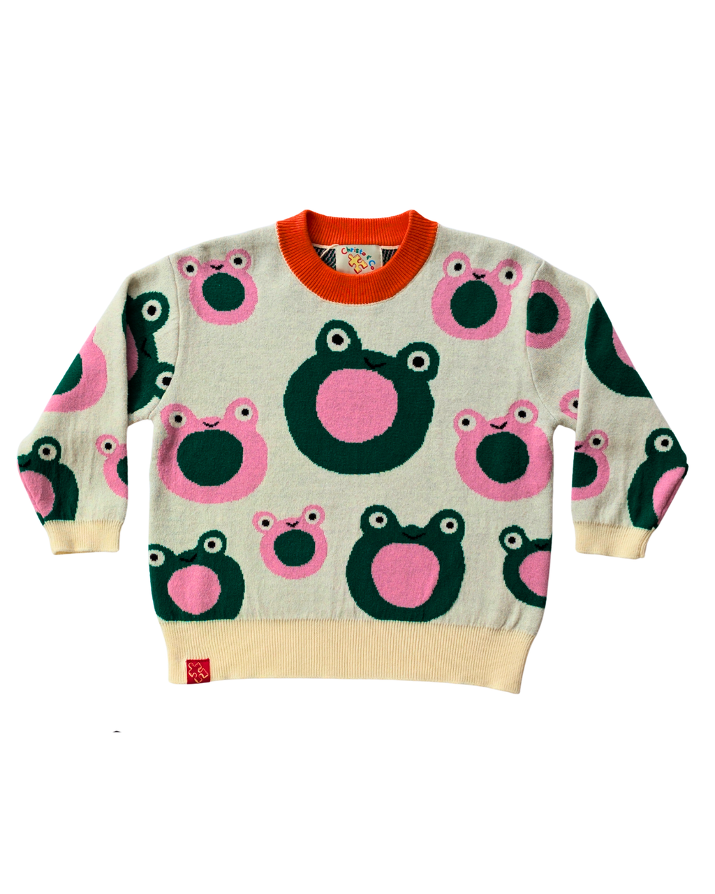 Froggy Pop Knit Set - Fairy Floss