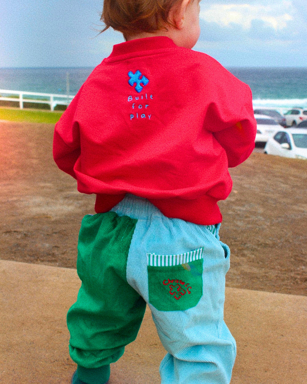 Built For Play Jumper - Poppy