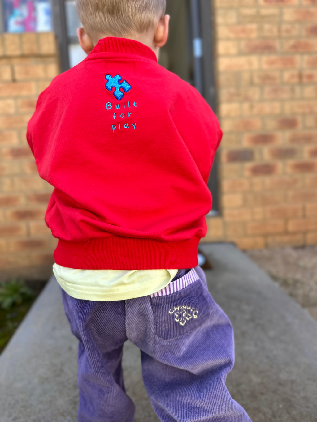 Built For Play Jumper - Poppy
