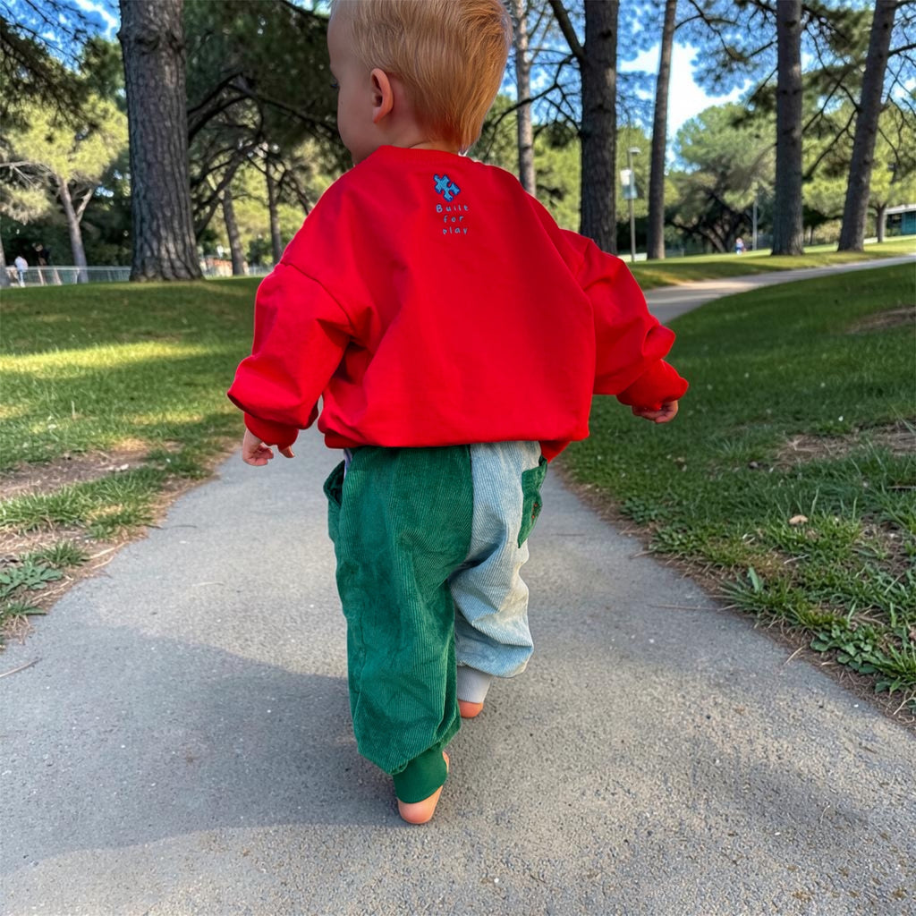 Built For Play Jumper - Poppy